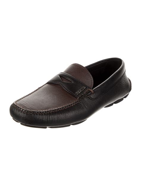 prada driver loafers